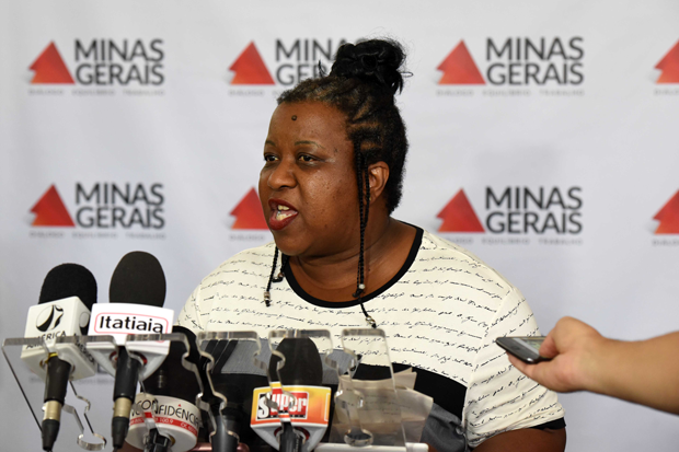 Macaé destacou os desafios da pasta e a importância da valorização das relações entre o Governo e os  profissionais da educação. Foto: Marcelo Sant'Anna / Imprensa MG 