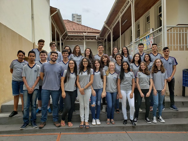 Na Escola Estadual Joaquim Nabuco são 11 equipes participando da segunda-fase da competição. Foto: Arquivo da Escola 