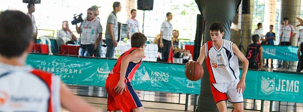 Participam do Jogos Escolares alunos-atletas de escolas públicas e particulares de todo o estado.Foto: Tiago Ciccarini/Feemg