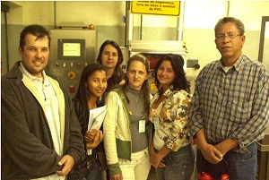 Durante o curso, alunos já têm contato com a prática. Foto: Arquivo Pessoal