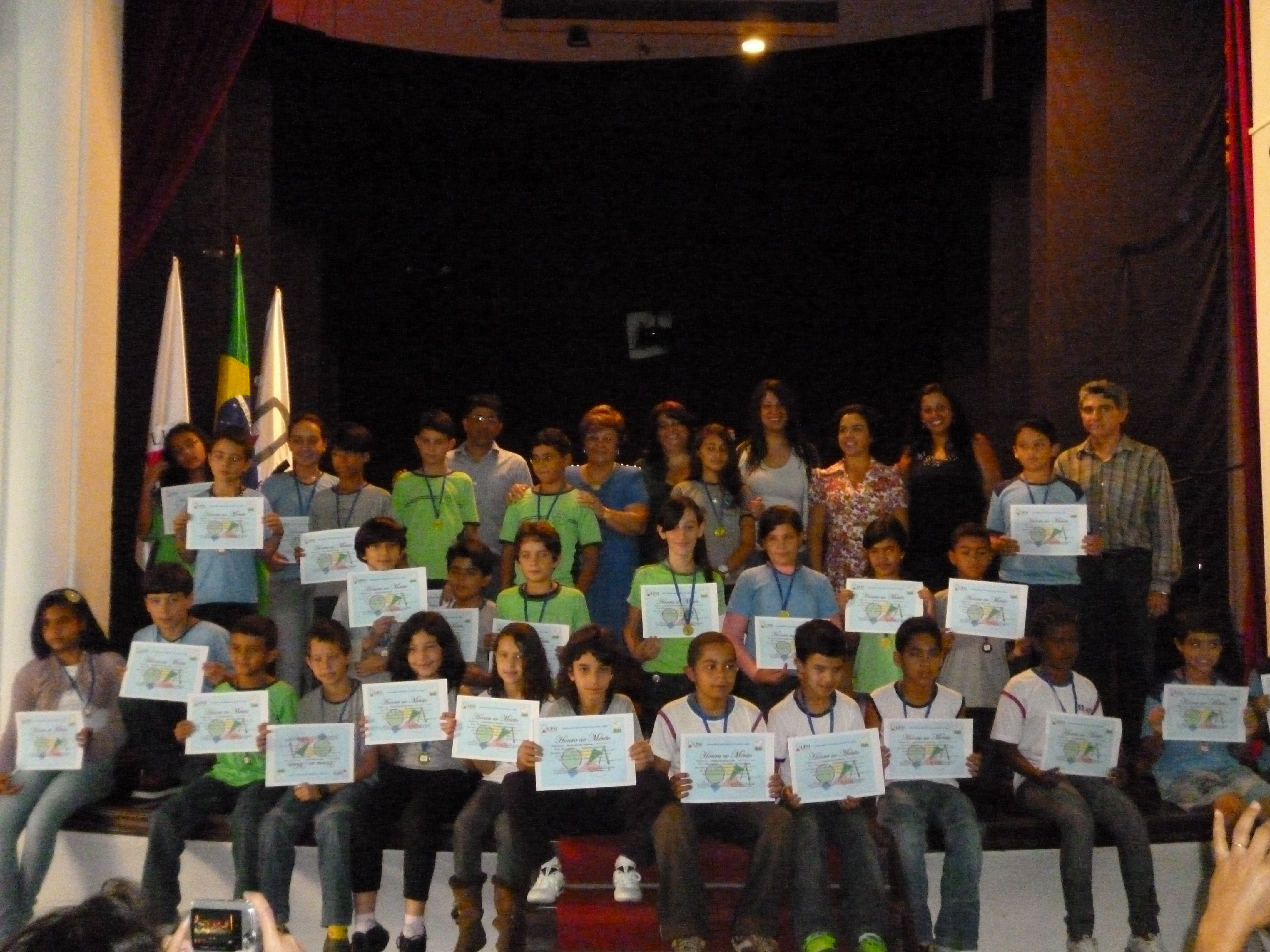 Premiação da Gincana de Matemática em São João del-Rei. Foto: Arquivo ACS/SEE