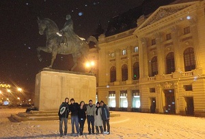 Após ser destaque na OBM, Maria Clara participou da Olimpíada Internacional de Matemática, na Holanda. Foto: Arquivo Pessoal