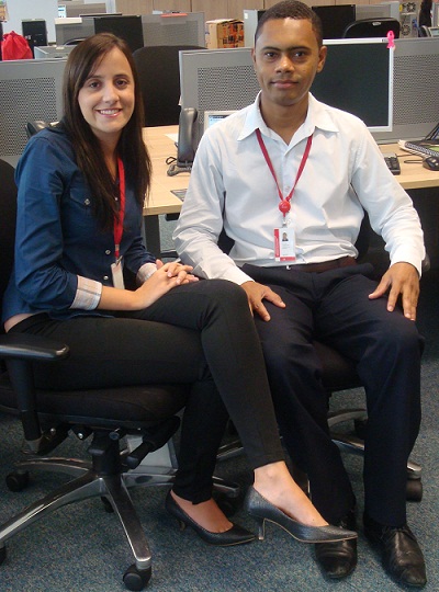 Júlia Drumond e Rilton Vindilino estão entre os destaques de concurso promovido pela Seplag. Foto: Hudson Menezes ACS SEE