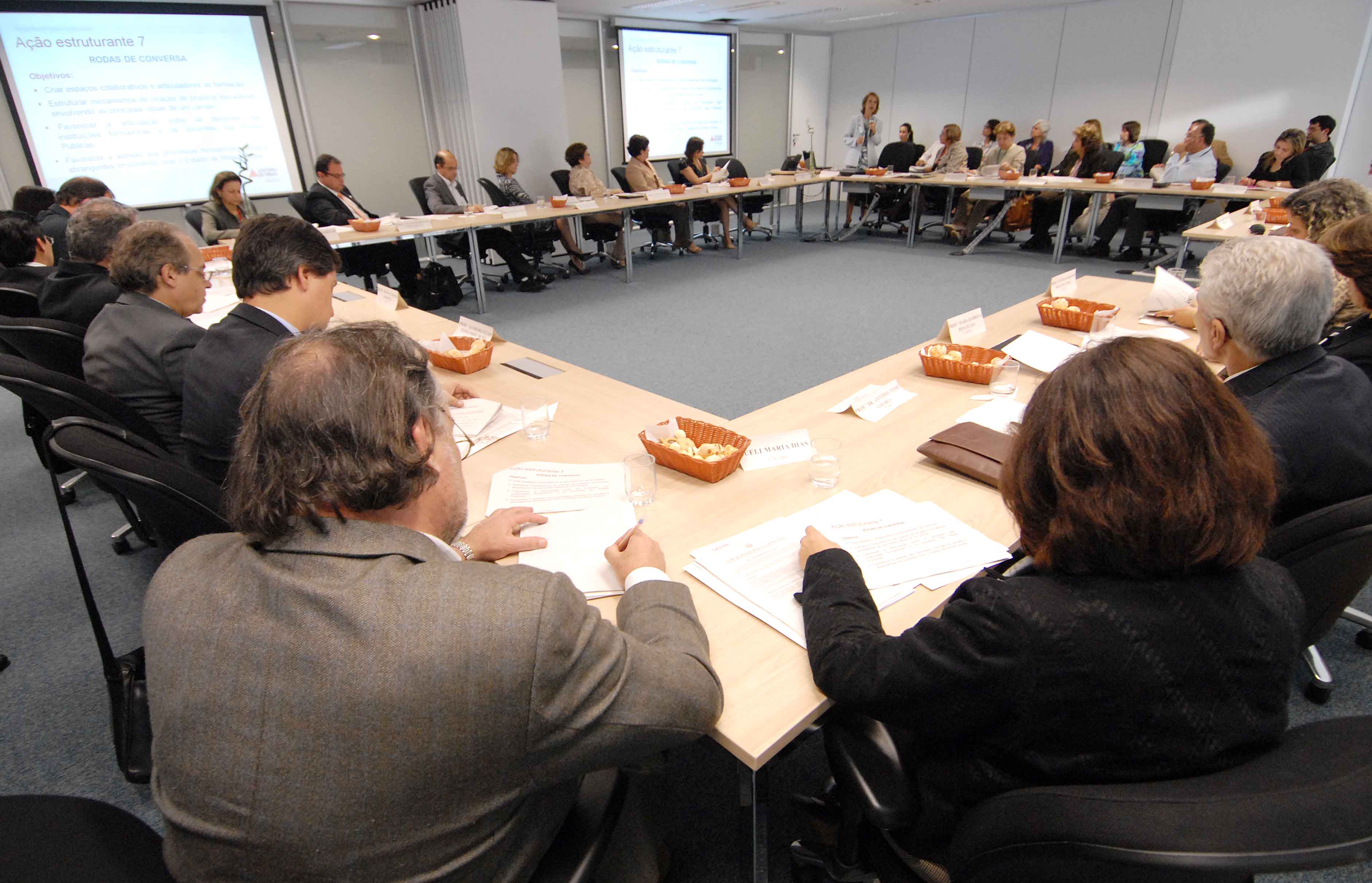 Representantes do ensino superior aprovaram a ideia da Escola de Formação. Foto: Renato Cobucci/Secom