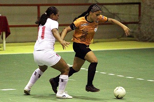 Entre as modalidades coletivas, o destaque da rede fica para o Futsal feminino. Foto: Gil Leonardi / JEMG