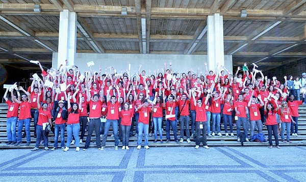 Por meio do projeto, estudante conhecem rotina de trabalho em um parlamento. Foto; Arquivo da Escola do Legislativo da Câmara Municipal de Belo Horizonte.