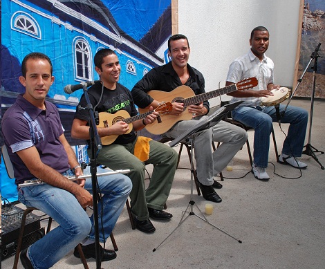 'Grupo de Choro Malandrinho' faz parte do Conservatório Estadual de Música de Diamantina. Foto: Divulgação Conservatório 