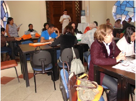 Já na SRE de Ouro Preto, educadores participam de oficinas e palestras. Foto: Arquivo SRE