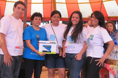 Alunos da Escola Estadual Doutor Joaquim Vilela, no mjunicípio de Boa esperança, desenvolveram a Pia Ecológica. Foto: Zirlene Lemos ACS SEE
