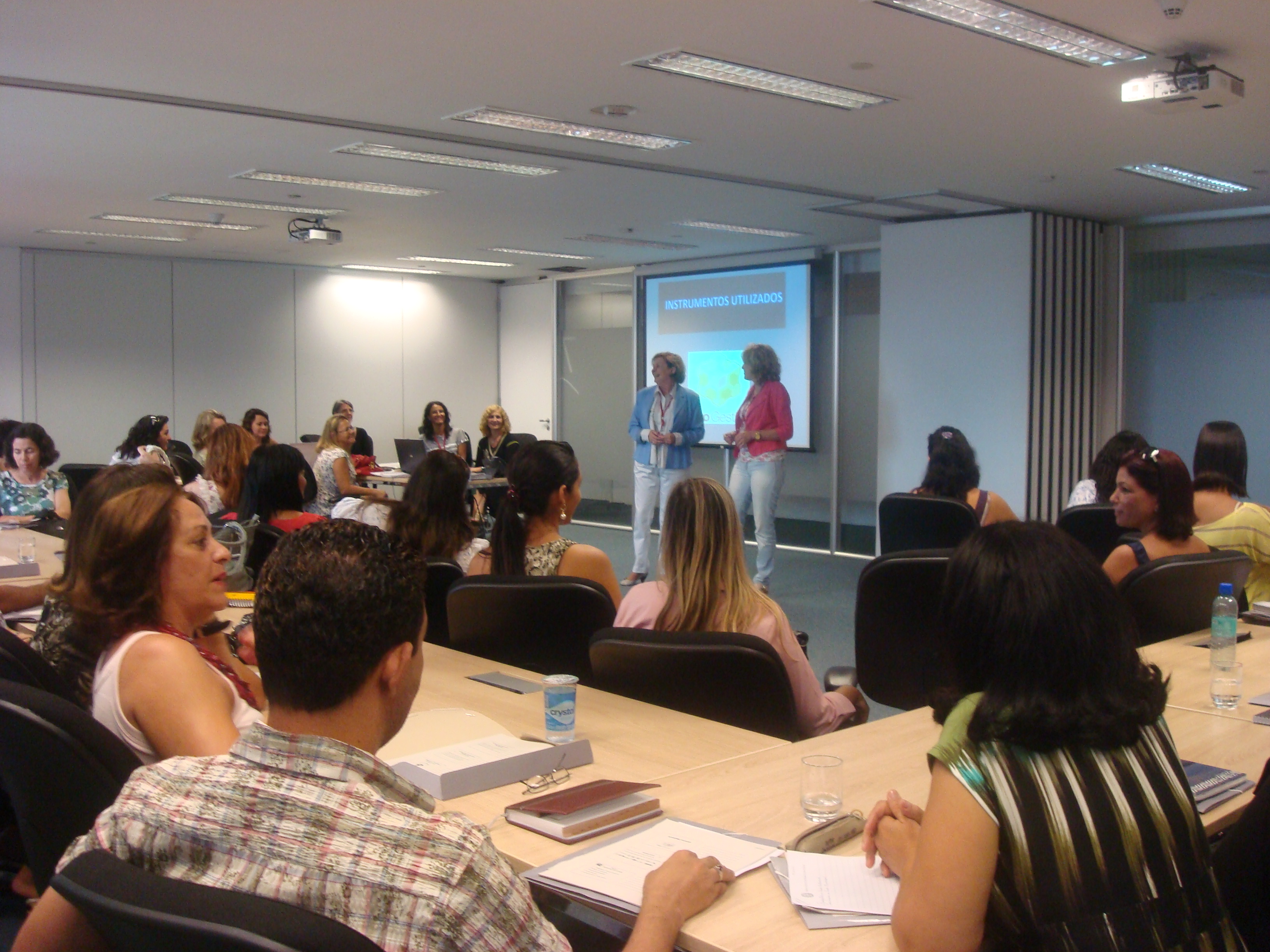 Capacitação dos profissionais que irão atuar como tutores da 8ª edição do Progestão. Foto: Geanine Nogueira ACS/SEE