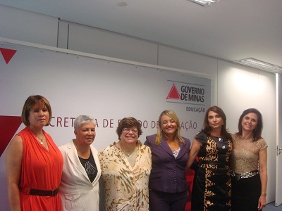 Diretoras de cinco SREs tomaram posse. Foto: Geanine Nogueira ACS/SEE