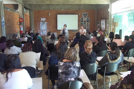 Educadores da rede estadual participam de capacitação promovida Pela SRE Metropolitana B. Foto: Arquivo da SRE