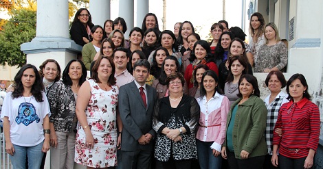 Secretária de Educação, Ana Lúcia Gazzola, se reune com servidores da Superintendência Regional de Ensino de Patrocínio. Foto: Hudson Menezes ACS SEE