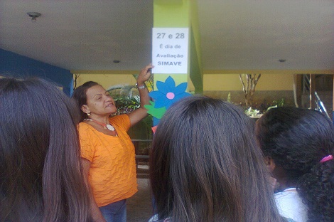 Na Escola Estadual Hugo Werneck os trabalhos de conscientização para avaliações externas e internas são prioridades desde o início do ano letivo. Foto: Arquivo escola