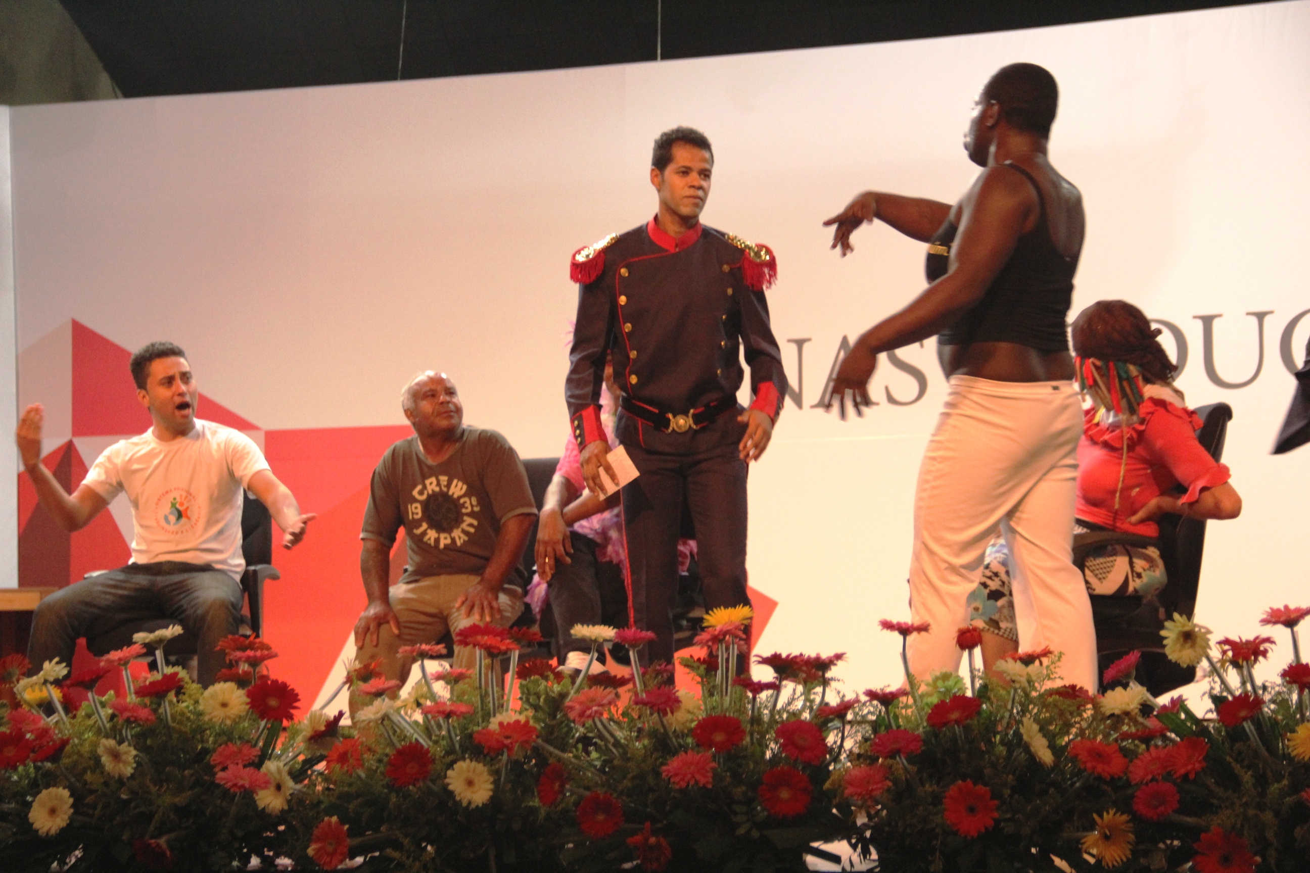 Grupo de teatro Vida Nova da Penintenciária José Maria Alckmin fez público rir e chorar. Foto: Bárbara Camargo ACS/SEE