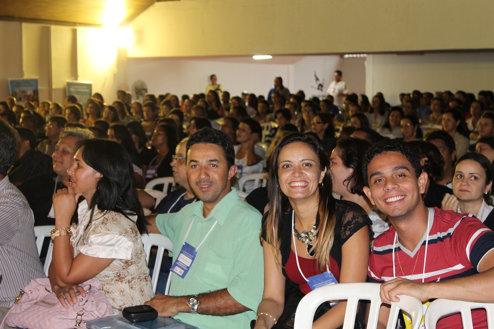Cerca de 600 educadores participaram da capacitação. Foto: Geanine Nogueira