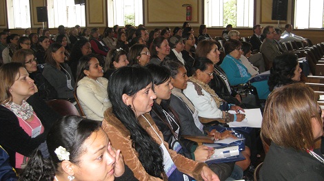 Professores da capital mineira no 2º Seminário Municipal de Educação para Cidadania: Desafios e Possibilidades da Educação para o Trânsito na Escola, em 2011. Foto: Gerência de Educação/BHtrans