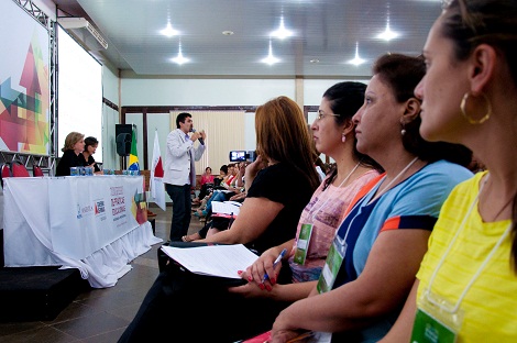 Especialista ressaltou a importância de diferenciair violência e indisciplina. Foto: Amanda Lelis/ACSSEE