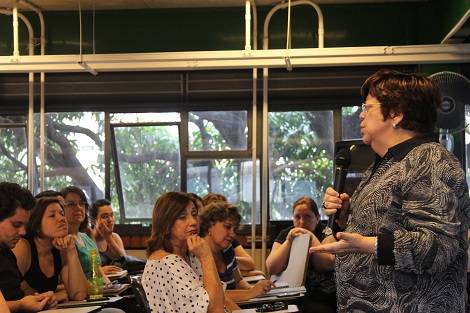 Cerca de 150 servidores participaram da reunião. Foto: Geanine Nogueira ACS SEE