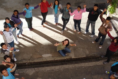 Projeto voluntário desenvolvido pela escola está entre os dez finalistas de premiação nacional. Foto: Arquivo da Escola