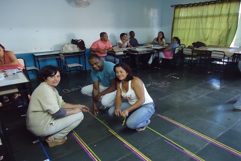 Capacitação promovida pela SRE de Diamantina está estruturada em oficinas. Foto: Divulgação SRE Diamantina