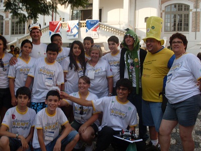 Equpe faturou o prêmio pela animação. Foto: Arquivo Escola