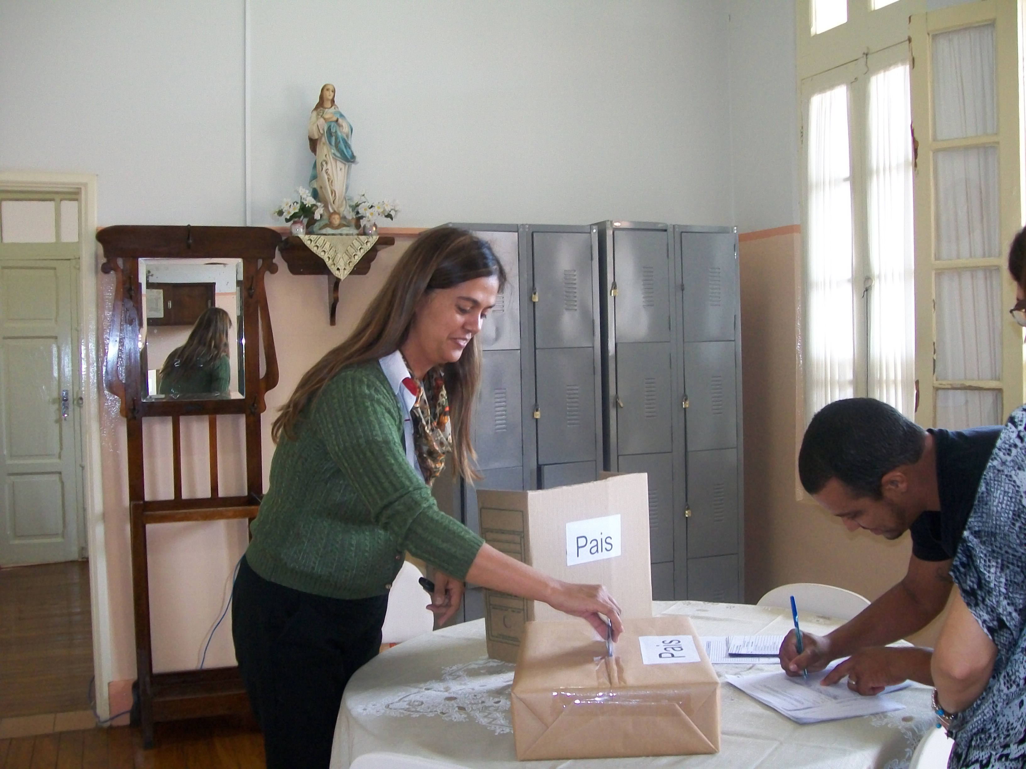 Na Escola Estadual Delfim Moreira, em Araxá, membros do colegiado serão conhecidos nesta sexta-feira. Foto: Arquivo Escola