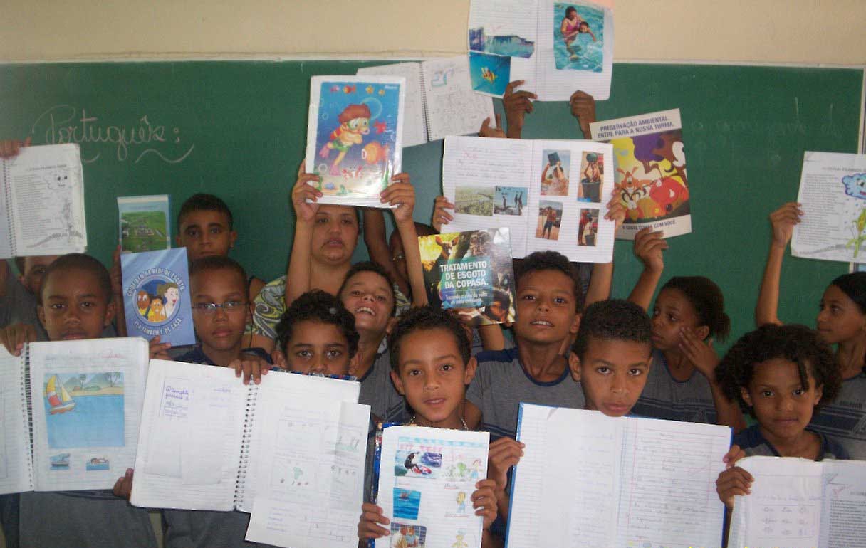 Estudantes apresentaram melhora nos últimos anos. Foto: Arquivo da Escola