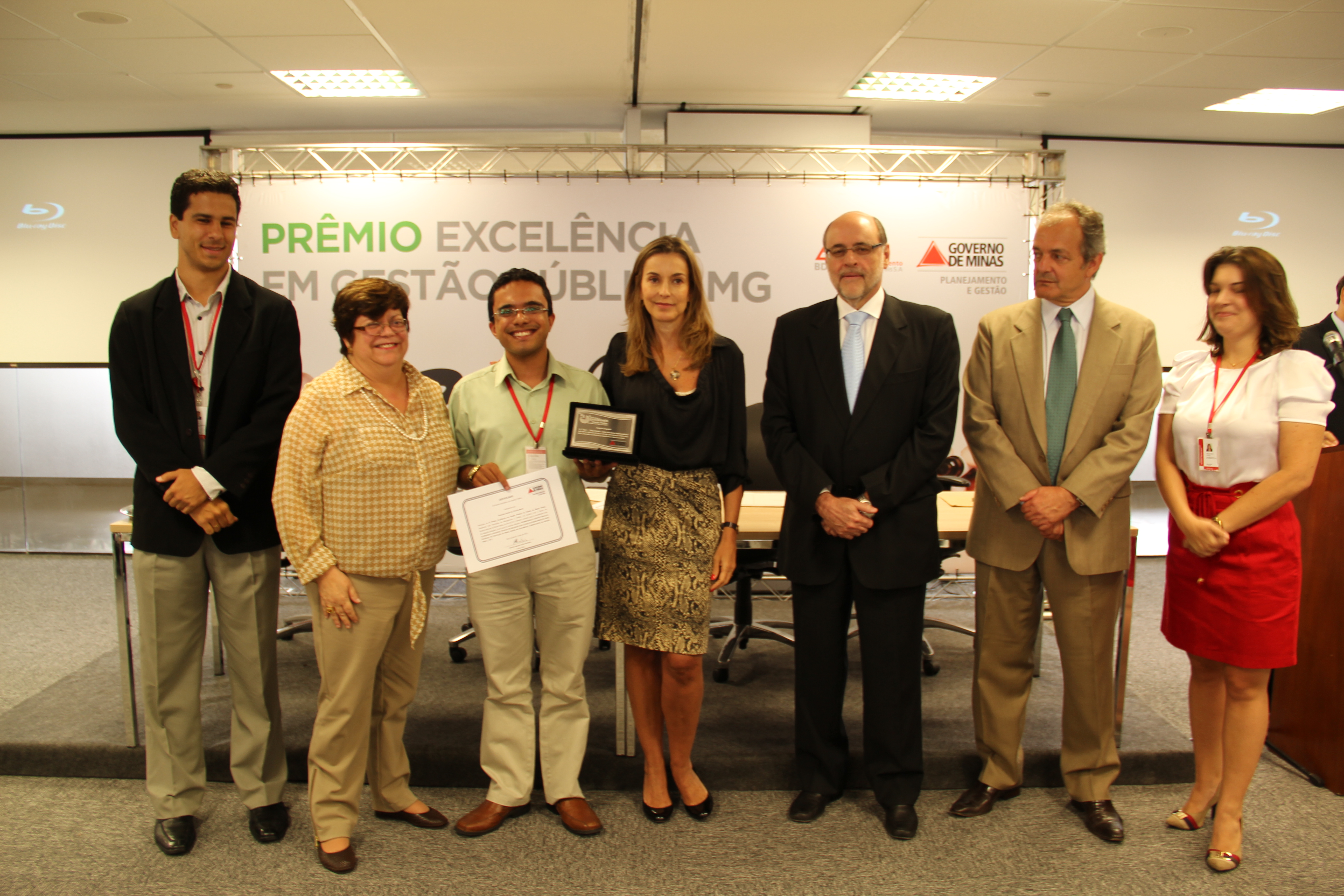 Emanuel Camilo de Oliveira Marra faturou o segundo lugar na categoria estagiário. Foto: Zirlene Lemos ACS/SEE