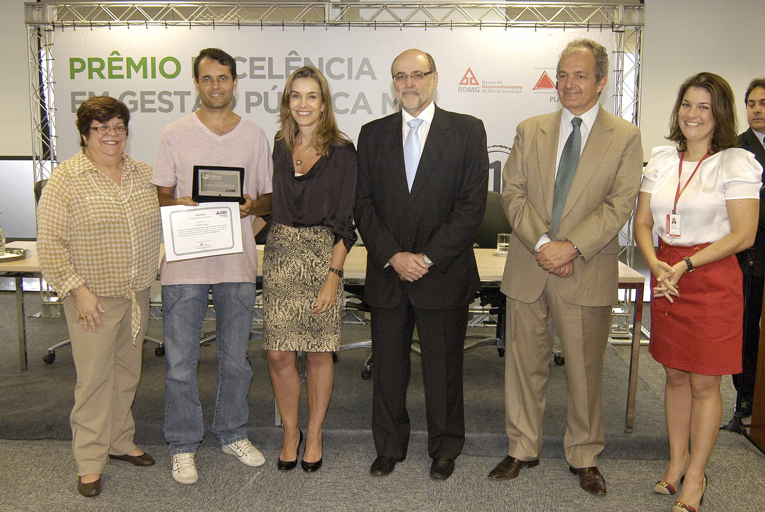 Servidor da Superintendência Regional de Ensino de São João del-Rei, Bruno de Sena Leocadio, conquistou menção honrosa. Foto: José Carlos Paiva Secom/MG