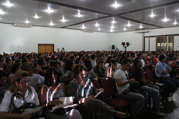 Cerca de 600 educadores participam do encontro organizado pela Magistra. Foto: Lígia Souza ACS SEE
