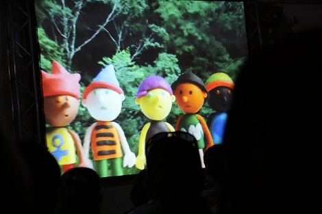 Público pode conferir o making of de obras do autor e ilustrador de livros infantis, Marcelo Xavier. Foto: Bárbara Camargo ACS/SEE