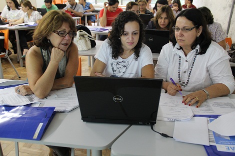 Em 2012, Magistra capacitou mais de 22 mil educadores. Foto: Hudson Menezes