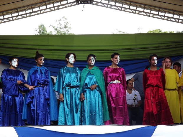 Diversas ações relacionadas à preservação do meio ambiente envolveu alunos da Escola Estadual Germano Pedro de Souza. Foto: Arquivo da escola