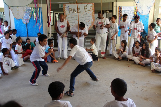 As ações da educação integral têm o objetivo de objetivo de ampliar tempos, espaços e oportunidades educativas dos estudantes. Foto: Lígia Souza ACS/SEE