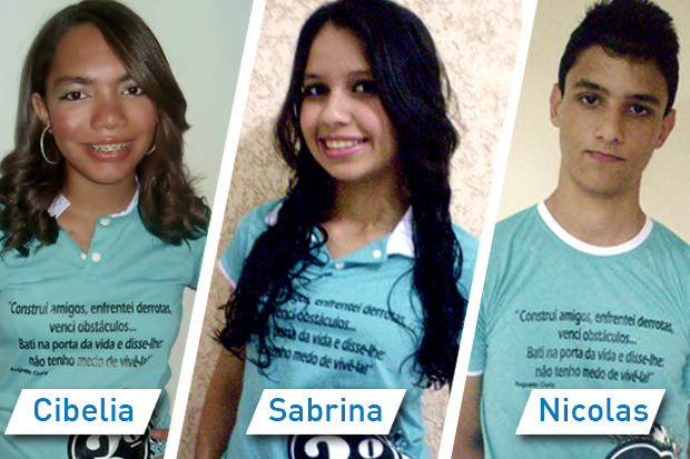 Estudantes aprovados no vestibular participaram do projeto Aprofundamento de Estudos. Foto: Divulgação SEE