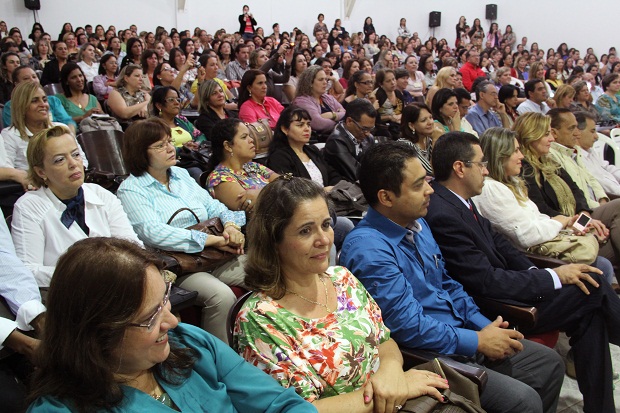 Educadores de 86 municípios do Triângulo Mineiro participam de capacitação para as ações do PIP Municiopal. Foto: Luiz Navarro ACS SEE