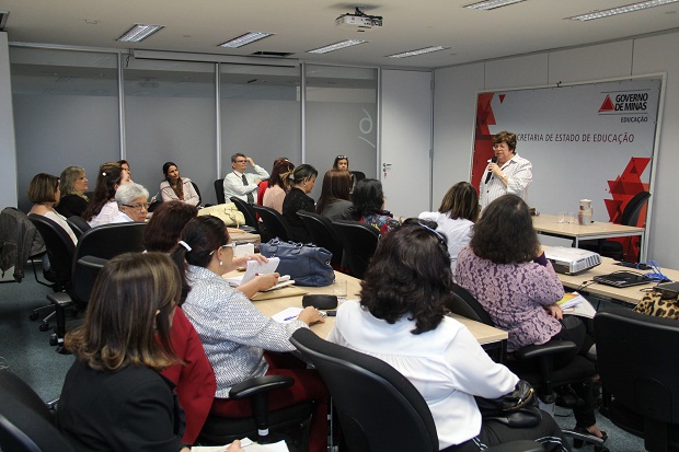 A Resolução sobre Quadro de Pessoal das Escolas Estaduais foi um dos temas destacados no último encontro gerencial de 2013. Crédito: Lígia Souza ACS SEE