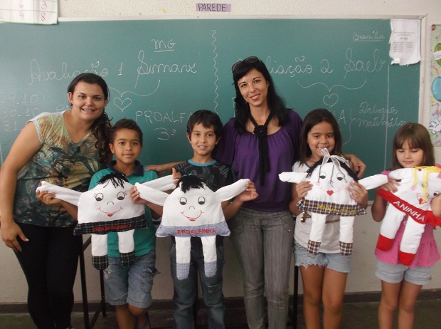 Na Escola Estadual Dona Maricota Pinto, o Proalfinha e o Proebinho acompanharão os estudantes nos dias das provas. Foto: Arquivo Escola