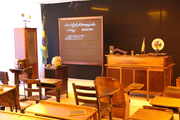 O Museu da Escola Ana Maria Casasanta está localizado no campus da Magistra, em Belo Horizonte. Crédito: Guilherme Brasil ACS/SEE