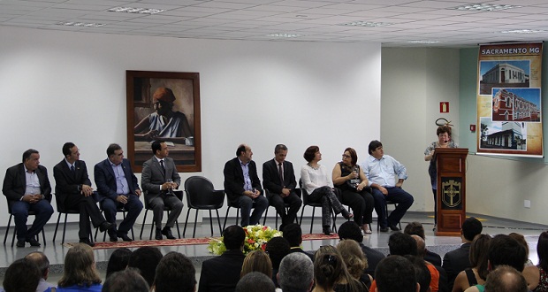 Solenidade de inauguração da Escola Estadual de Ensino Médio e Técnico no município de Sacramento. Crédito: Hudson Menezes / ACSSEE