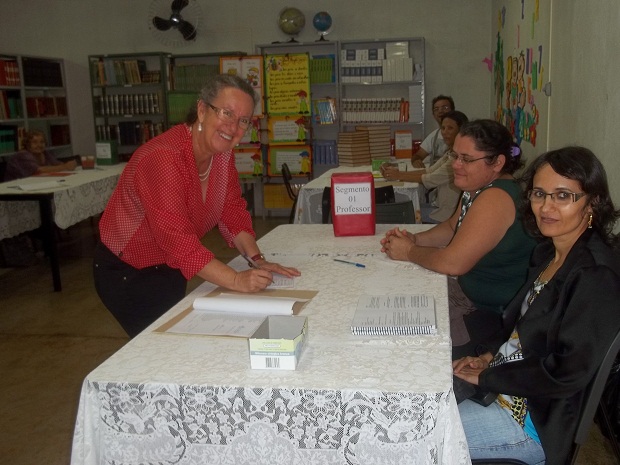Eleições foram realizadas em todas as escolas estaduais. Foto da Escola Estadual Deiró Eunápio Borges 