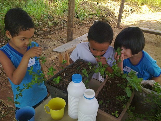 Alunos da Escola Estadual Irmã Beata participaram das oficinas ofertadas pela iniciativa. Foto: Arquivo da Escola