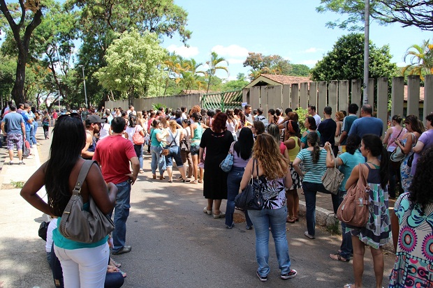 No concurso realizado em 2011, foram ofertadas 21.377 vagas, mas as nomeações de hoje já estão além deste quantitativo. Foto: Guilherme Brasil ACS/SEE