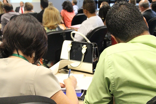 Participam da reunião os diretores educacionais das SREs. Foto: Geanine Nogueira/ ACS SEE