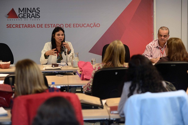 Temas como a diversidade cultural, infraestrutura das escolas e das Superintendências Regionais de Ensino (SREs), além de aspectos pedagógicos do dia a dia da educação mineira foram discutidos ao longo dos dois dias de encontro. Foto: Henrique Chendes/Imprensa MG