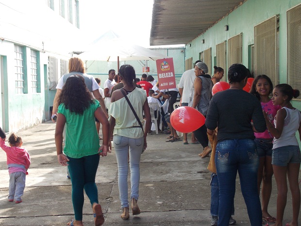 Atividades foram voltadas para toda comunidade. Foto: Kelly Sousa 