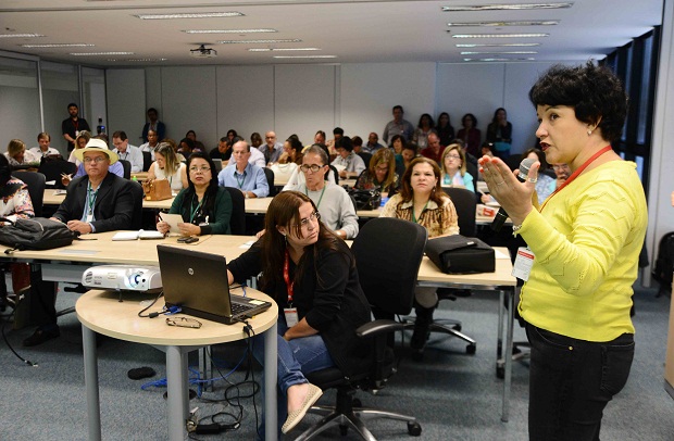 Agenda também destacou o uso da tecnologia nas escolas estaduais. Crédito: Carlos Alberto / Imprensa – MG