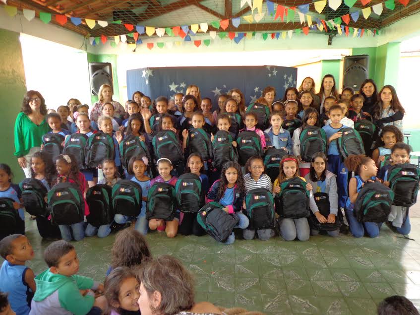 Escola Estadual Olímpia Resende está entre as 16 escolas estaduais da capital que participam do Projeto Ler é Viver, do Instituto Gil Nogueira. Crédito: Arquivo da Escola