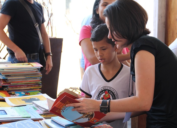 Alunos da rede estadual participaram da  “II Festa Literária de Divinópolis (FLID)”, no Centro-Oeste do Estado. Crédito: Hudson Menezes ACS/SEE